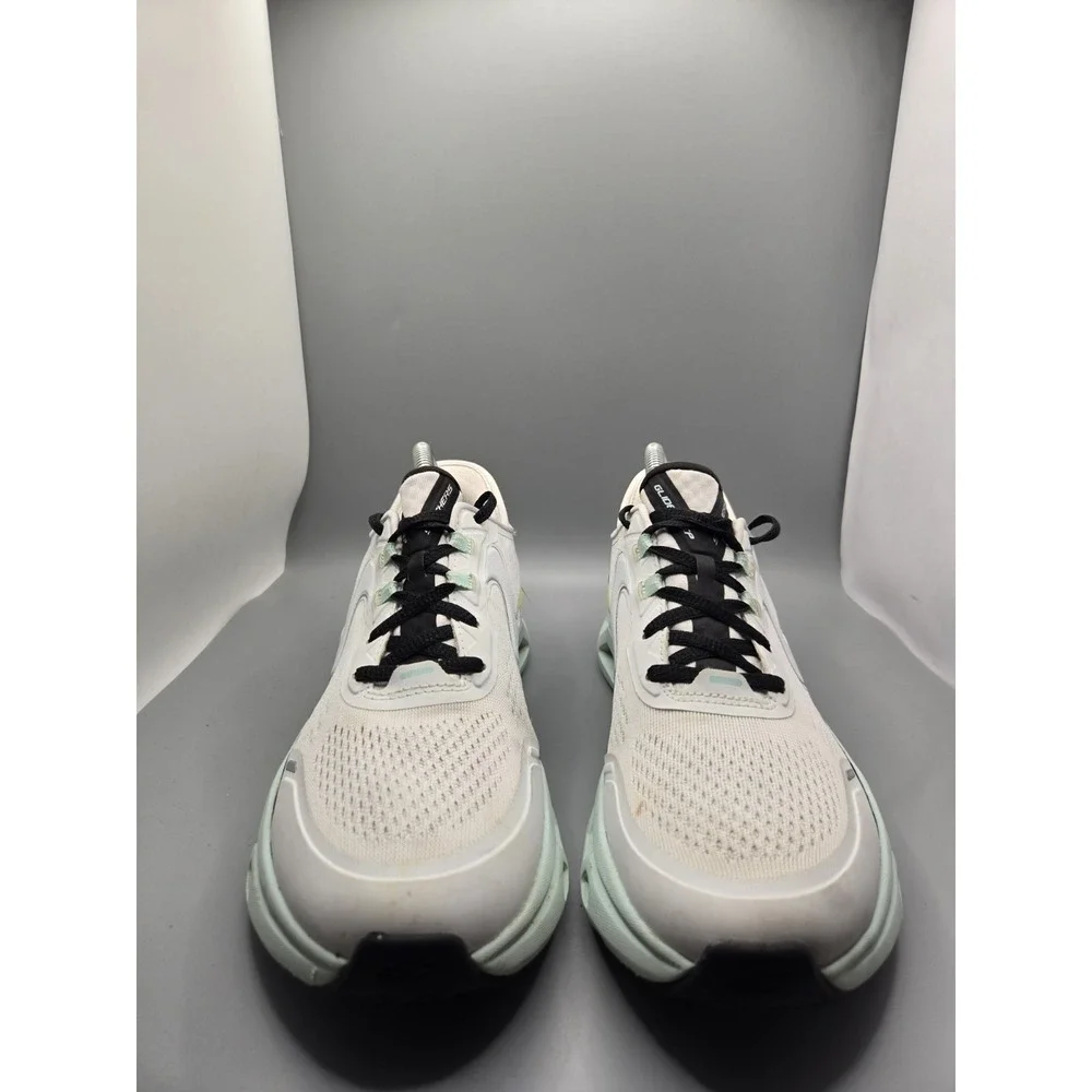 Skechers Slip-Ins Glide-Step Women's 8.5 White Mint Running Shoes 150510 WMLT